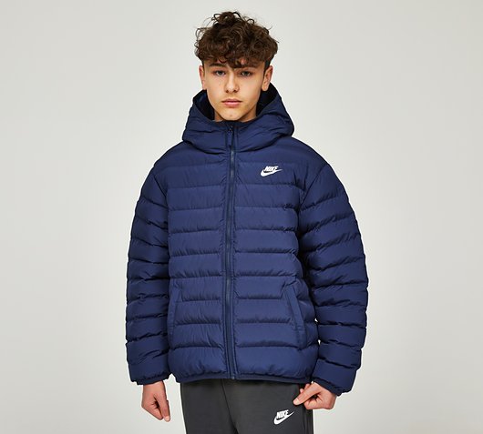 Nike Junior NSW Synthetic Filled Jacket | Midnight Navy | Footasylum