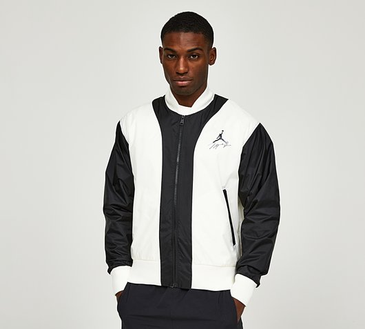 Jordan Flight MVP HBR Bomber Jacket | Sail / Black | Footasylum