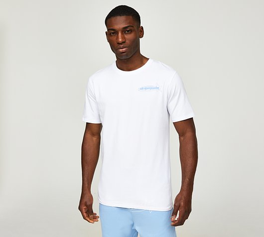 Dripmade Heretic 2.0 T-Shirt | White / Powder Blue | Footasylum