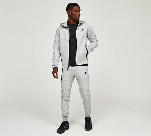 Nike Tech Fleece Jogger | Dark Grey Heather | Footasylum
