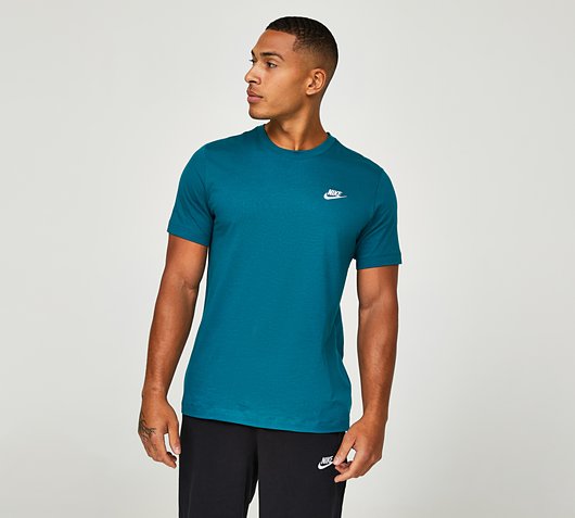 Nike Club T-Shirt | Geode Teal | Footasylum