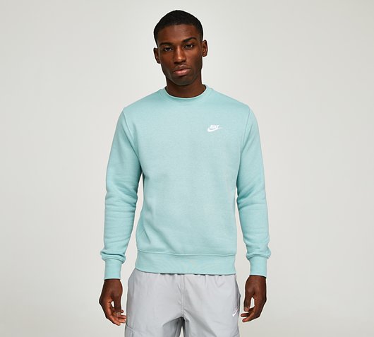 Nike Club Sweatshirt | Mineral | Footasylum