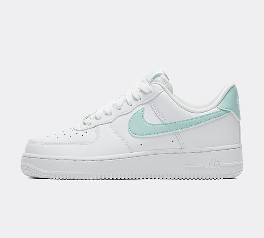 nike air force 1 white hyper jade volt