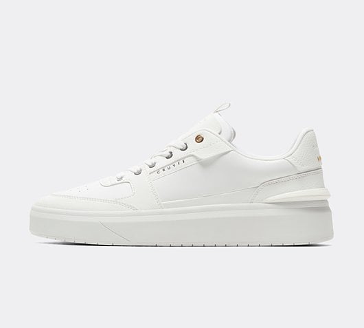 Cruyff Endorsed Tennis Trainer White White Footasylum