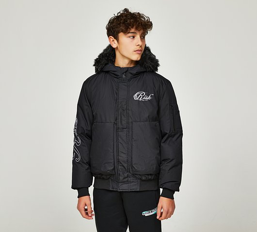 Junior Control Bomber Puffer Jacket