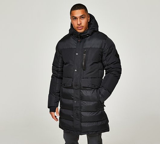 Sarillon Longline Puffer Parka Jacket