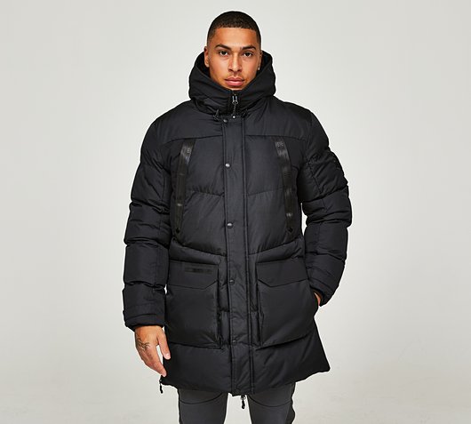 Everno Longline Puffer Parka Jacket