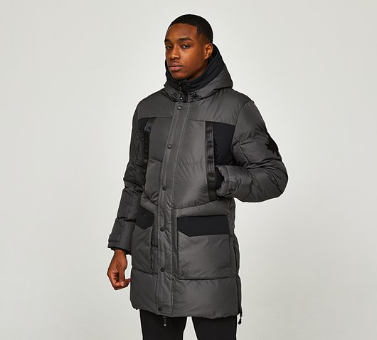 Everno Longline Puffer Parka Jacket
