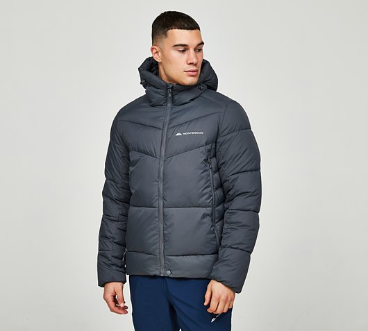 Monterrain Blanc Puffer Jacket | Iron Gate | Footasylum