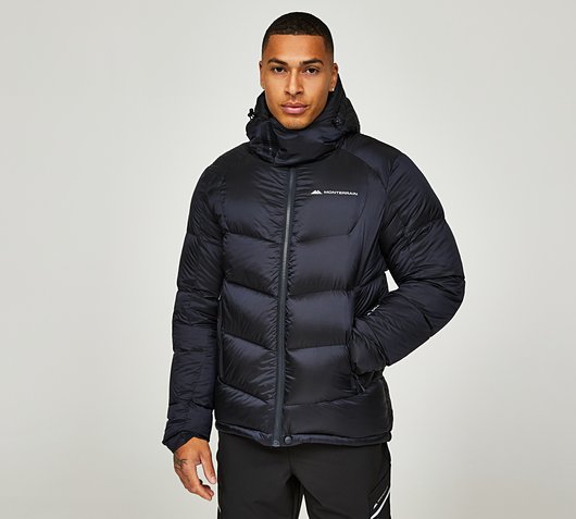 Monterrain Andes Down Insulated Puffer Jacket | Midnight Shadow ...