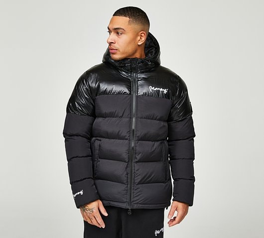 Money Clothing Big Ape Puffer Jacket - Black - Size S