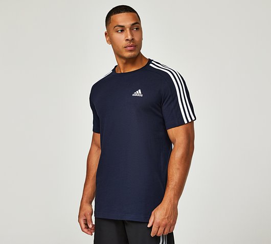 adidas 3-Stripes T-Shirt | Legend Ink / White | Footasylum