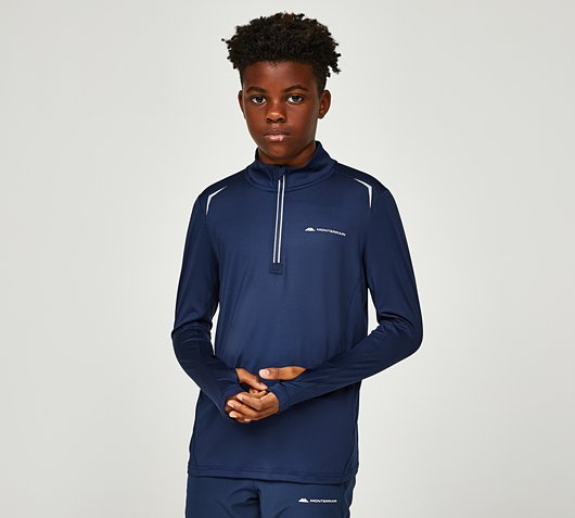 Junior Bolt 2.0 Hybrid Quarter Zip Top