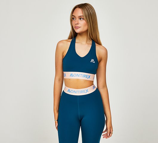Womens Icon Contrast Bra Top