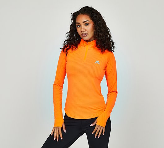 Womens Energy Long Sleeve Quarter Zip Top