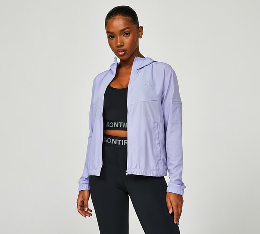 Womens Pace Crop Windbreaker