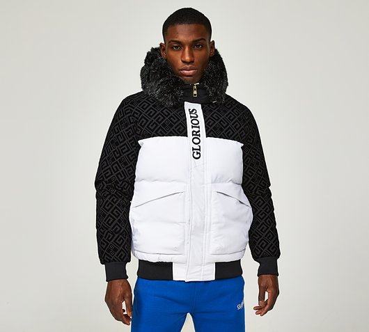 larano short puffer bomber jacket 2