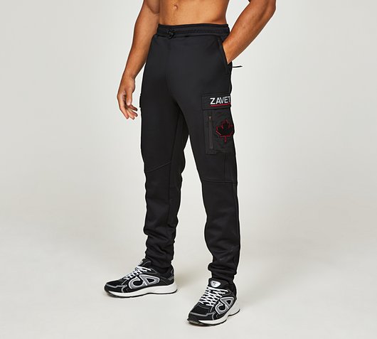 Zavetti Canada Mellini Jogger | Black | Footasylum