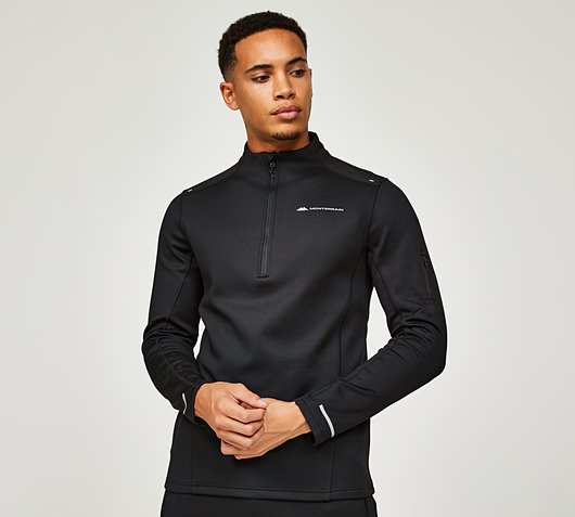 Avalanche Zip Long Sleeve Fleece Top