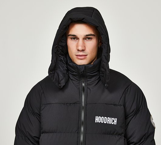 hoodrich short puffer jacket