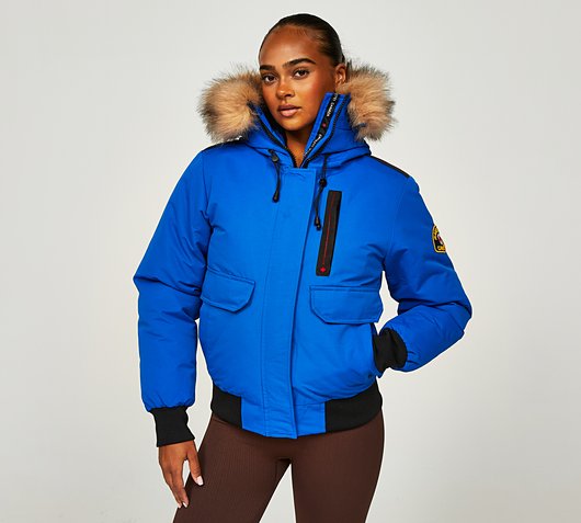 Zavetti Canada Womens Gabellia Jacket | Royal | Footasylum