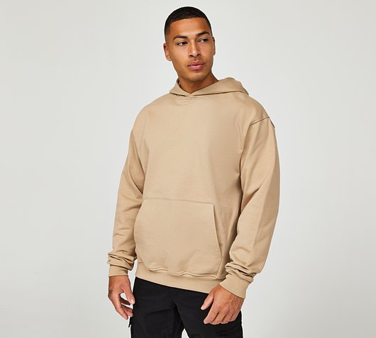 Celebre Paris Valias Overhead Hoodie | Tan | Footasylum