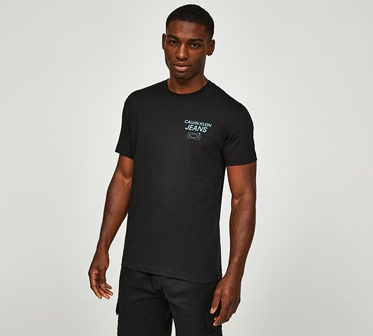 Calvin klein on sale jeans black shirt