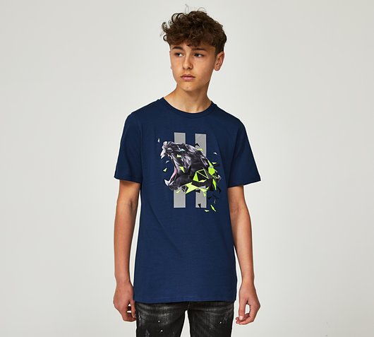 Junior Polygon Panther T-Shirt