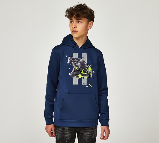 Junior Polygon Panther Hoodie