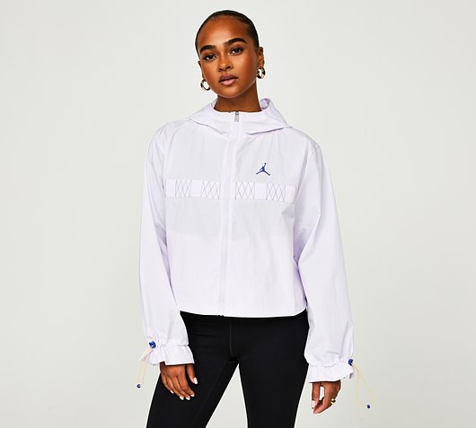 Jordan Womens Dri-FIT Windbreaker | Barely Grape / Lapis / Lemon Wash ...