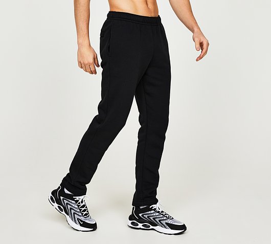 Nike Club Fleece Open Hem Pant | Black | Footasylum