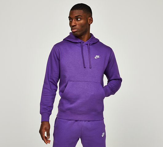 Nike Club Overhead Hoodie | Purple Cosmos | Footasylum