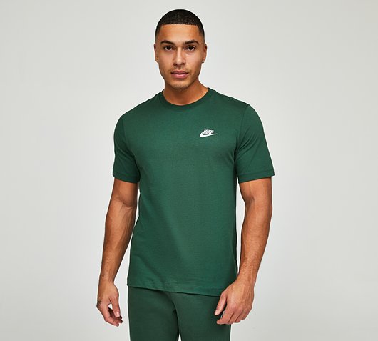 Nike Club T-Shirt | Fir | Footasylum