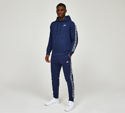 Nike Club Tape GX Suit | Midnight Navy / White | Footasylum