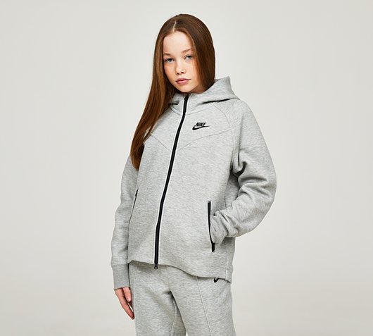 Girls Tech Fleece Full Zip Hoodie