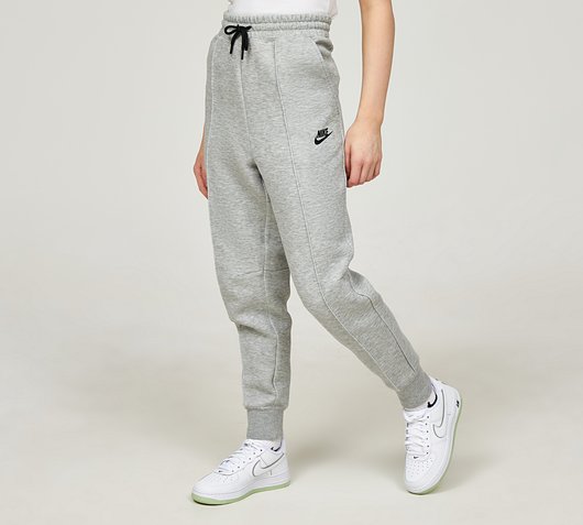 Nike Girls Tech Fleece Pant | Dark Grey Heather | Footasylum