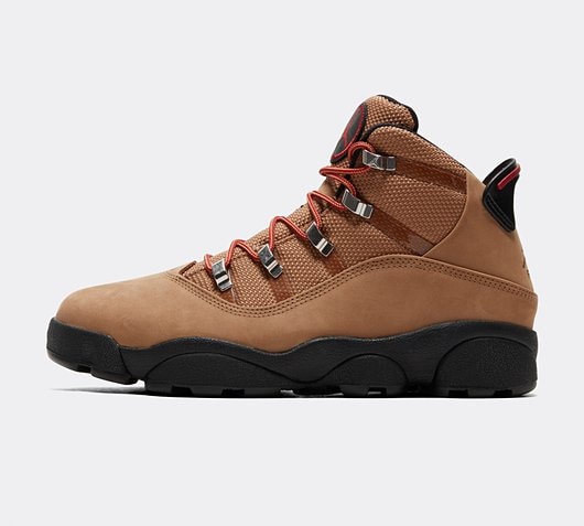 Jordan Winterized 6 Rings Trainer | Rocky Tan / Black / Varsity Red ...