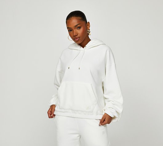 Jordan Womens Flight Winterised Hoodie | Sail | Footasylum