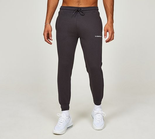 Closure London 2 Pack Logo Joggers | Black / Steel | Footasylum