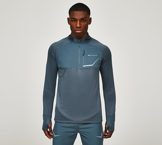 Pursuit Quarter Zip Long Sleeve T-Shirt
