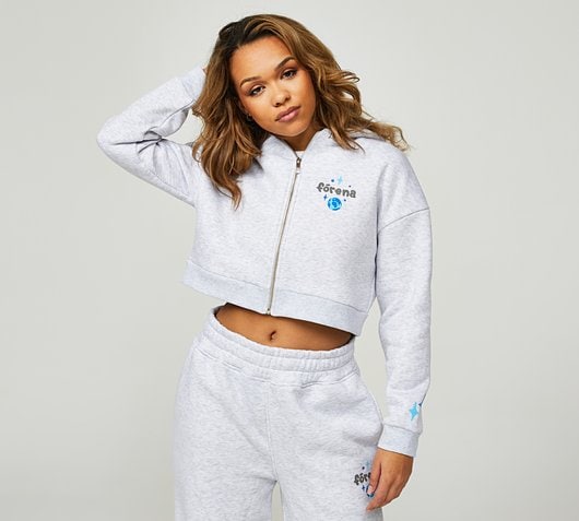 Womens Energy Attracts Zip Through Hoodie
