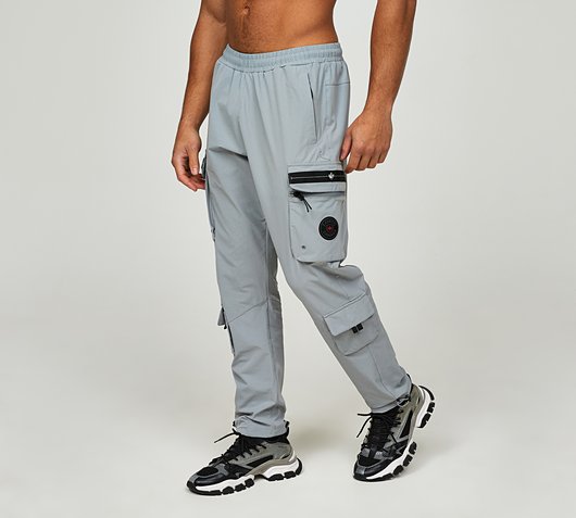 Zavetti Canada Agazzi Woven Cargo Pant - Grey - Size XS