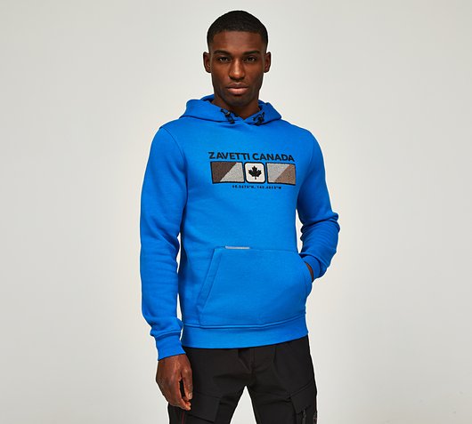 Zavetti Canada - Ovello Boucle Overhead Hoodie