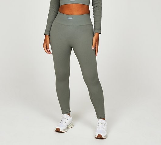 Womens Faye Ribbed Seamless Legging