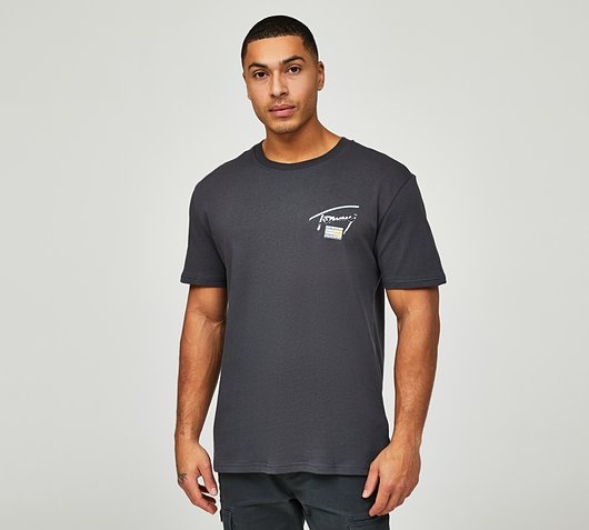 Regular Metallic Back Logo T-Shirt