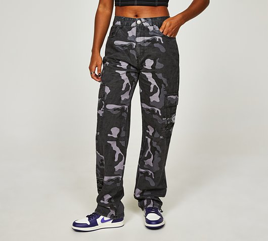 Womens Maison Camo Cargo Pant