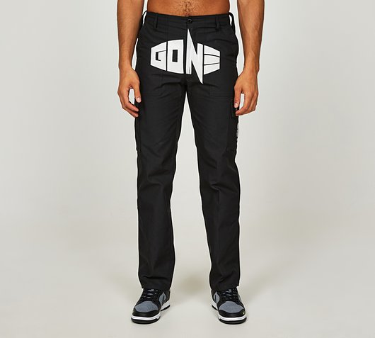 Gone Club SWC 90s Cargo Pant - Black - Size M