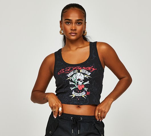Womens Love Dies Hard Vest