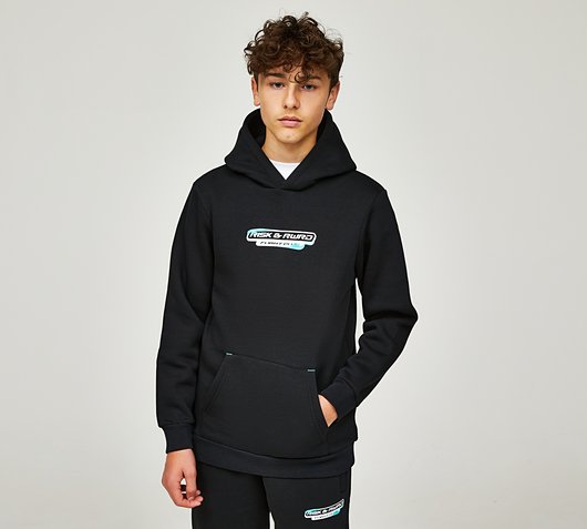 Junior Flight Club Overhead Relaxed Fit Hoodie