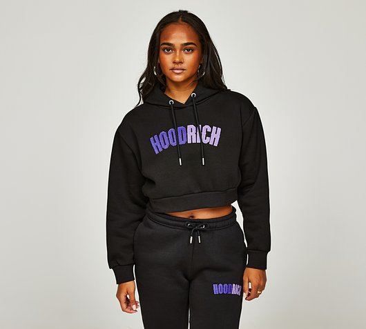 Womens Kraze Crop Hoodie